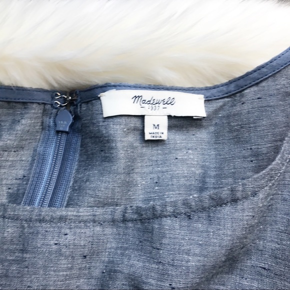 Madewell Tie-Front Dolman Dress - Picture 7 of 8